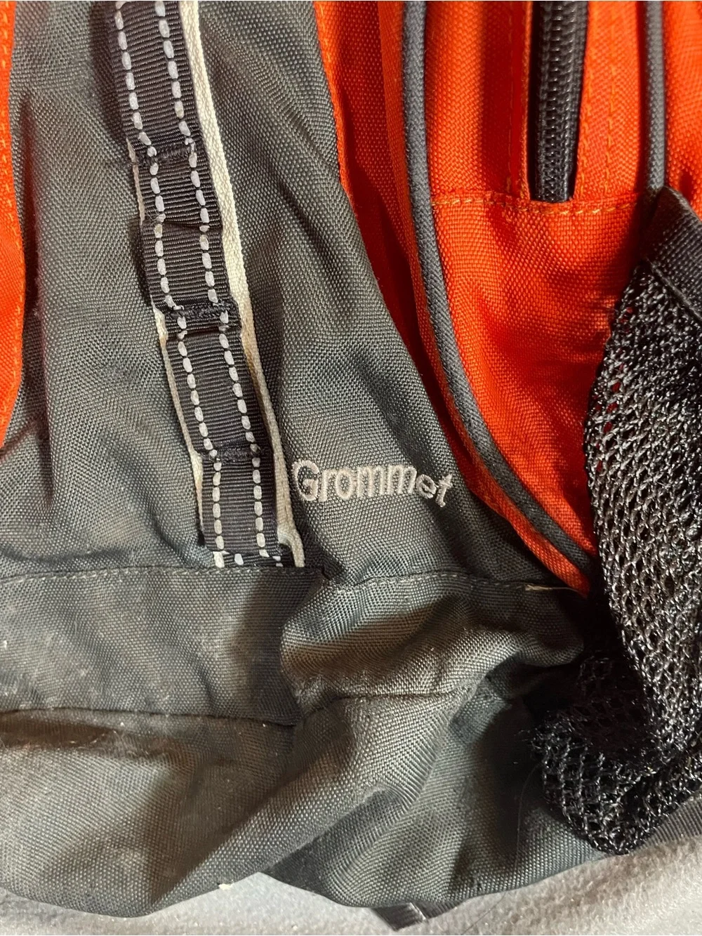 Kelty Grommet Kids Backpack / Daypack - Orange & Dark Gray (850 cu in)